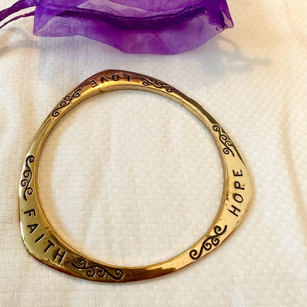 Hope Faith Love Bracelet